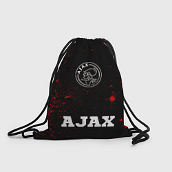 Рюкзак-мешок Ajax - red gradient по-центру, цвет: 3D-принт
