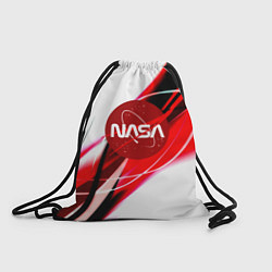 Рюкзак-мешок Nasa абстрактные полосы, цвет: 3D-принт