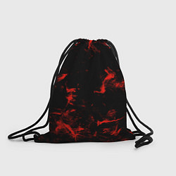 Мешок для обуви Color red black