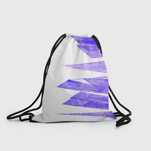 Мешок для обуви Color white purple / 3D-принт – фото 1