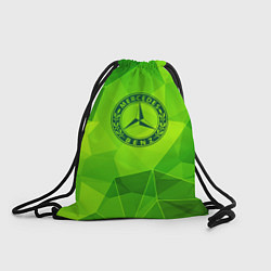 Мешок для обуви Mercedes green poly