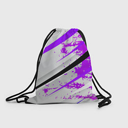 Рюкзак-мешок Color white light pink, цвет: 3D-принт