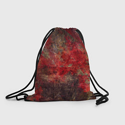 Мешок для обуви Абстракция - red rusty wall