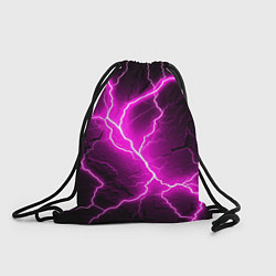 Рюкзак-мешок The color is pink and black, цвет: 3D-принт