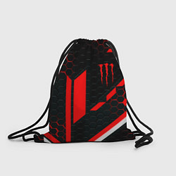 Рюкзак-мешок Monster energy sport geometry, цвет: 3D-принт