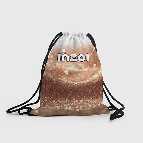 Мешок для обуви Inzoi логотип на песочном фоне / 3D-принт – фото 1