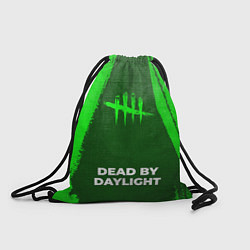 Мешок для обуви Dead by Daylight - green gradient по-центру