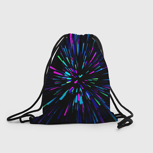 Мешок для обуви Neon rods / 3D-принт – фото 1