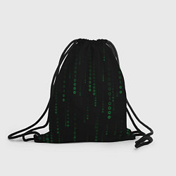 Мешок для обуви Color black green