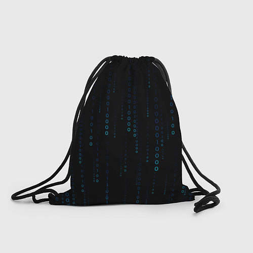 Мешок для обуви Color black blue / 3D-принт – фото 1
