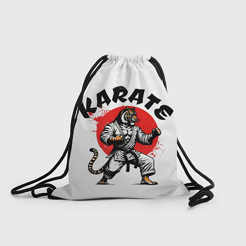 Мешок для обуви Shotokan karate do - tiger / 3D-принт – фото 1