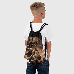 Рюкзак-мешок Doom the dark ages, цвет: 3D-принт — фото 2