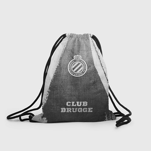 Мешок для обуви Club Brugge - grey gradient по-центру / 3D-принт – фото 1