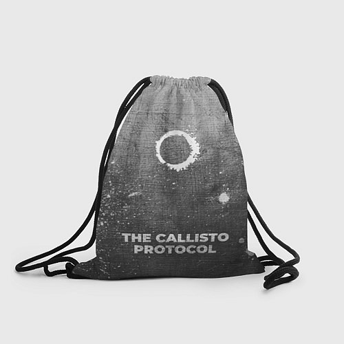 Мешок для обуви The Callisto Protocol - grey gradient по-центру / 3D-принт – фото 1