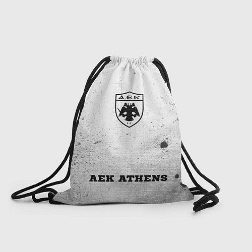 Мешок для обуви AEK Athens - white gradient по-центру / 3D-принт – фото 1