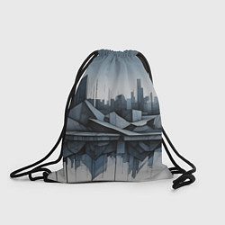 Мешок для обуви Небоскребы и скалы