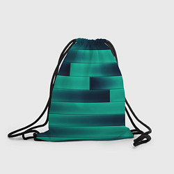 Рюкзак-мешок Color light blue square, цвет: 3D-принт