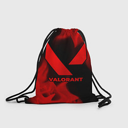 Мешок для обуви Valorant - red gradient