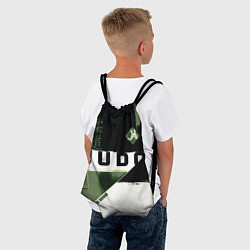 Рюкзак-мешок Время дзюдо, цвет: 3D-принт — фото 2