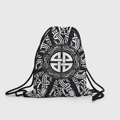 Мешок для обуви Узел защиты воинов и кельтские узоры / 3D-принт – фото 1