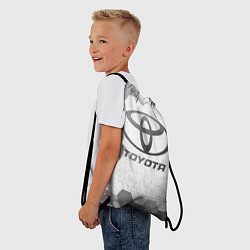 Рюкзак-мешок Toyota - white gradient, цвет: 3D-принт — фото 2