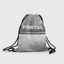 Мешок для обуви Portal - grey gradient посередине