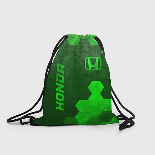 Мешок для обуви Honda - green gradient вертикально / 3D-принт – фото 1