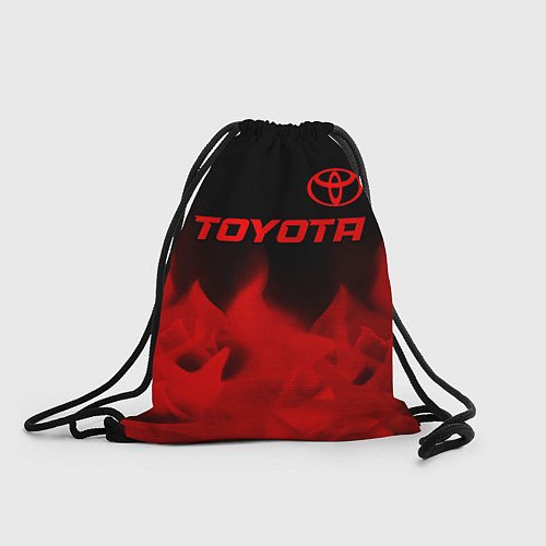 Мешок для обуви Toyota - red gradient посередине / 3D-принт – фото 1