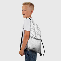 Рюкзак-мешок Jaguar - white gradient, цвет: 3D-принт — фото 2