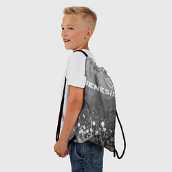 Рюкзак-мешок Genesis - grey gradient посередине, цвет: 3D-принт — фото 2