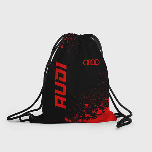 Мешок для обуви Audi - red gradient вертикально / 3D-принт – фото 1