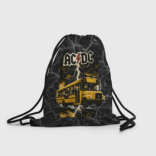 Мешок для обуви ACDC автобус группы / 3D-принт – фото 1