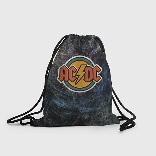Мешок для обуви ACDC логотип олдскул / 3D-принт – фото 1