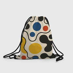 Рюкзак-мешок Пятна, цвет: 3D-принт