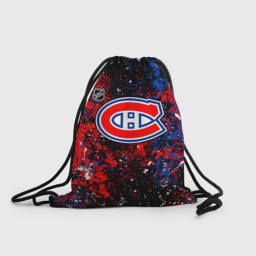 Мешок для обуви Montreal Canadiens NHL black / 3D-принт – фото 1