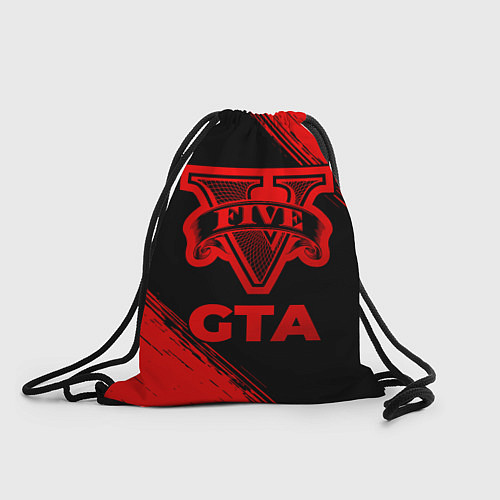 Мешок для обуви GTA - red gradient / 3D-принт – фото 1