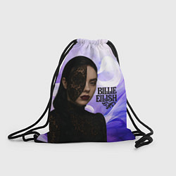 Рюкзак-мешок Готический стиль Билли Айлиш, цвет: 3D-принт
