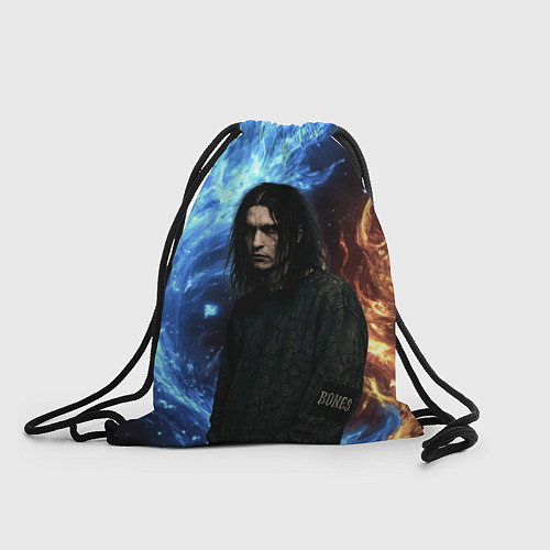 Мешок для обуви Bones депрессивный стиль / 3D-принт – фото 1