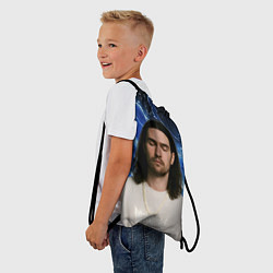 Рюкзак-мешок Bones глаза закрыты, цвет: 3D-принт — фото 2