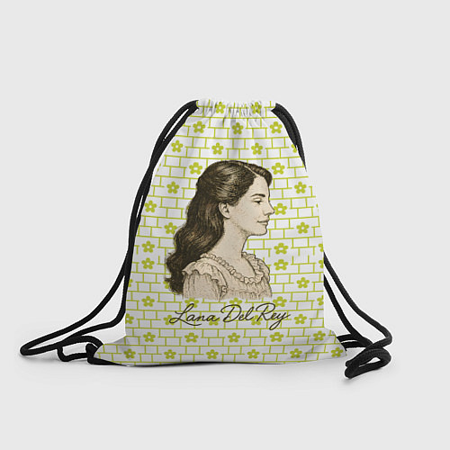 Мешок для обуви Lana Del Rey в ретро стиле / 3D-принт – фото 1