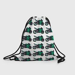 Мешок для обуви Motorcycle turquoise