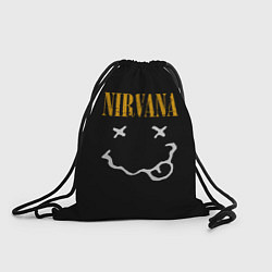 Рюкзак-мешок Nirvana rock music, цвет: 3D-принт