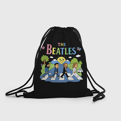 Мешок для обуви The Beatles, мультяшный стиль / 3D-принт – фото 1