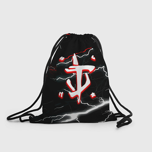 Мешок для обуви Doom шторм текстура / 3D-принт – фото 1