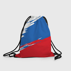 Мешок для обуви Белый Синий Красный