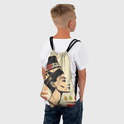 Рюкзак-мешок Нефертити, цвет: 3D-принт — фото 2
