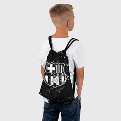 Рюкзак-мешок Barcelona краски белые, цвет: 3D-принт — фото 2