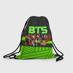 Рюкзак-мешок BTS на стульях, цвет: 3D-принт