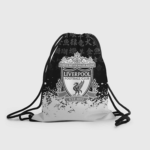 Мешок для обуви Liverpool японские символы краски / 3D-принт – фото 1