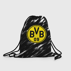 Рюкзак-мешок Borussia штрихи красок текстура, цвет: 3D-принт